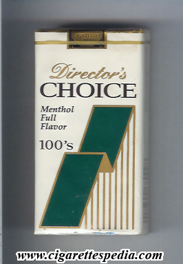 director s choice menthol full flavor l 20 s usa