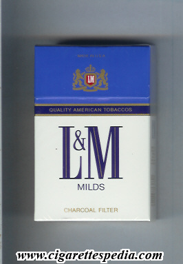 l m quality american tobaccos milds charcoal filter ks 20 h japan usa