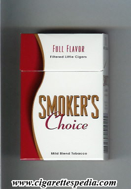 smoker s choice full flavor filtered little cigars ks 20 h usa