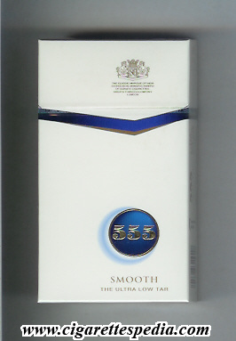 555 smooth the ultra low tar l 20 h white england