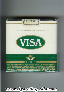 visa belgian version filter s 25 s white green belgium