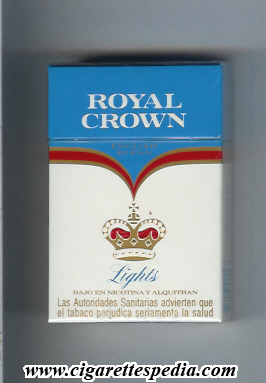 royal crown spanish version name by two lines english blend lights ks 20 h spain