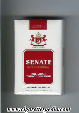 senate international full rich tobacco flavor american blend ks 20 s emirates