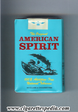 the original american spirit ks 20 s blue usa