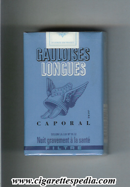 gauloises longues caporal filtre ks 20 s france