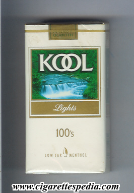kool design 3 with waterfall lights menthol l 20 s usa