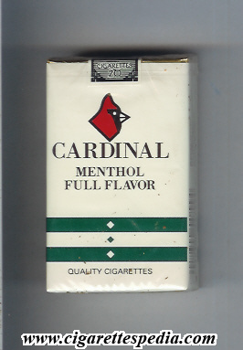 cardinal menthol full flavor ks 20 s usa