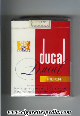 ducal belgian version filter ks 25 s red white yellow belgium