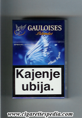 gauloises blondes collection version special edition liberte toujours ks 20 h blue slovenia