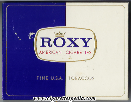 roxy american cigarettes fine usa tobaccos 0 9sl 50 b holland
