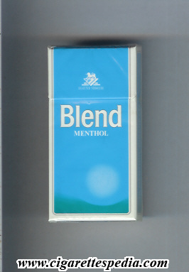blend selected tobaccos menthol ks 10 h sweden