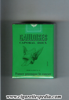 gauloises caporal doux s 20 s green france