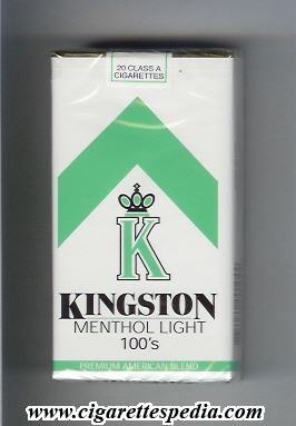 kingston k menthol light l 20 s usa