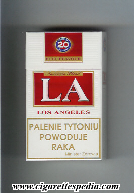 la polish version los angeles full flavour american blend ks 20 h poland