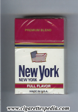 new york american version design 3b premium blend full flavor ks 20 h usa