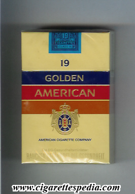 golden american with emblem on the middle ks 19 h germany