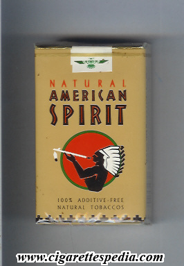 natural american spirit natural ks 20 s brown usa