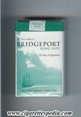 bridgeport menthol ks 20 s brazil usa