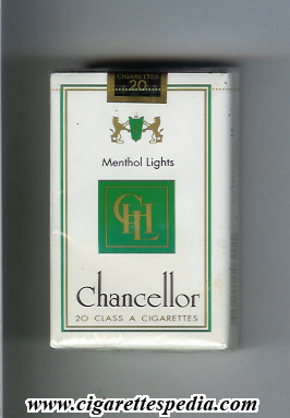 chancellor menthol lights ks 20 s usa india