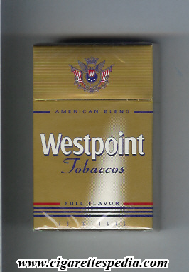 westpoint german version tobaccos full flavor american blend ks 20 h germany