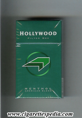 hollywood brazilian version design 3 with big h menthol american blend filter ks 10 h green light green black cuba