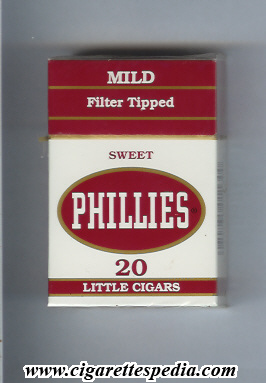 phillies little cigars mild sweet ks 20 h usa