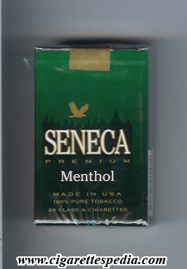 seneca american version premium menthol ks 20 s usa