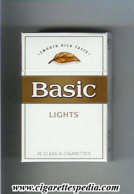 basic design 3 smooth rich taste lights ks 20 h usa