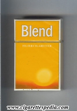 blend filter cigaretter ks 20 h old design sweden