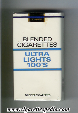 blended cigarettes ultra lights l 20 s usa