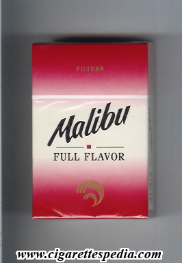 malibu american version diagonal name horizontal characteristics full flavor ks 20 h usa