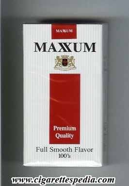 maxum premium quality full smooth flavor l 20 s paraguay