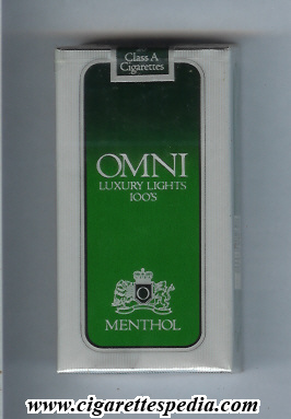 omni o luxury lights menthol l 20 s usa
