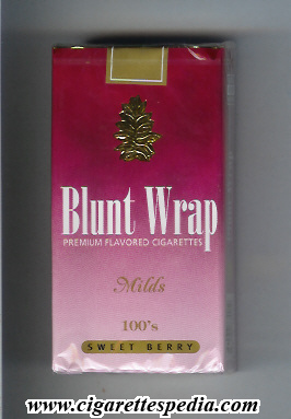 blunt wrap premium flavored cigarettes milds sweet berry l 20 s uruguay