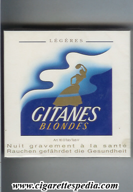 gitanes blondes white gitanes legeres ks 20 b white blue switzerland france