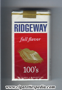 ridgeway full flavor l 20 s usa