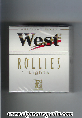 west r rollies lights american blend s 30 h usa germany