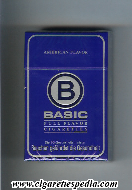 basic b american flavor full flavor ks 19 h blue germany