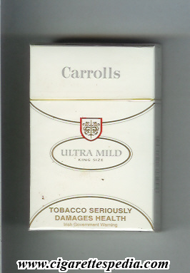 carrolls ultra mild ks 20 h ireland