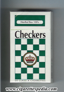 checkers menthol l 20 h usa india