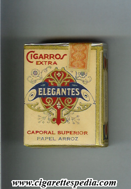elegantes design 3 cigarros extra caporal superior s 20 s white red mexico