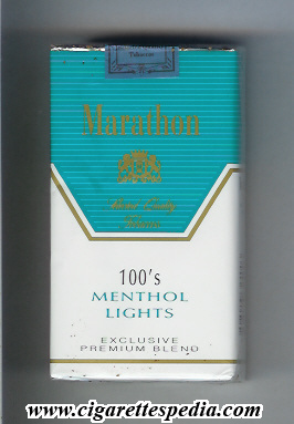marathon exclusive premium blend menthol lights l 20 s cyprus greece