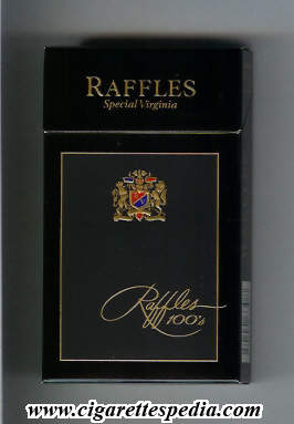 raffles special virginia l 20 h black england