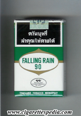 falling rain 90 ks 20 s mentholated thailand
