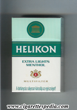 helikon extra lights menthol multifilter ks 20 h hungary