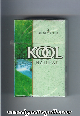 kool design 3 with small waterfall natural menthol ks 20 h usa