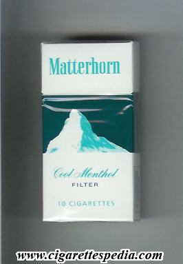 matterhorn cool menthol ks 10 h england jamaica
