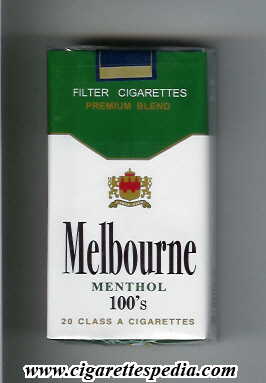 melbourne premium blend menthol l 20 s philippines usa