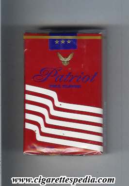 patriot american version blue patriot full flavor ks 20 s usa