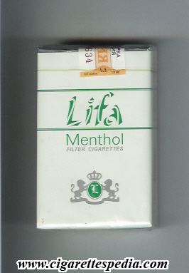 lifa menthol ks 20 s white russia